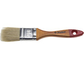 Кисть 4-01003-038 плоская  ЗУБР "УНИВЕРСАЛ-МАСТЕР", натуральная щетина, деревянная ручка, 38мм