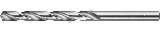 Фотография Сверло по металлу Зубр P6M5 6.5 мм x 101 мм