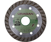 Диск алмазный отрезной Uragan 105 мм "ТУРБО" универсальный 909-12131-105