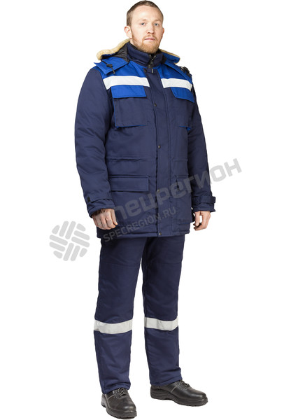 Фотография Куртка утеплённая Путник синяя