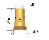 Адаптер контактного наконечника M8*25 мм  (5 шт.) FB.TA.M8.25