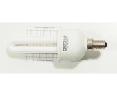 Энергосберегающая SV-44314-11 лампа СВЕТОЗАР "Стержень - 2U", цоколь E14(миньон), дневной белый свет