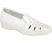 Туфли женские Rotan Т4 05-01/2 белые с перфорацией