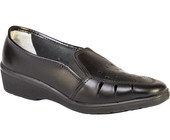 Туфли женские Rotan Т4 05-03 черные с перфорацией