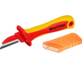 Нож Kraftool KN-1 нож электрика диэлектрический, прямой