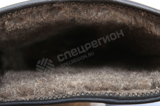 Фотография Сапоги кожаные зимние ВЛО 219 T УШ шерстяной мех ПУ/ТПУ