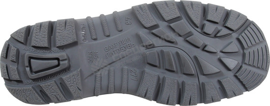 Фотография Ботинки кожаные с высоким берцем зимние ВЛО 305 T УШ шубный мех ПУ/ТПУ