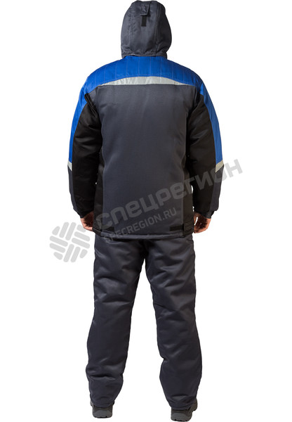 Фотография Куртка утепленная Таймыр синяя