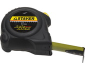 Рулетка Stayer 2-34126-05-25_z01 "AUTOLOCK", корпус с резиновым напылением, автостоп, 5мх25мм
