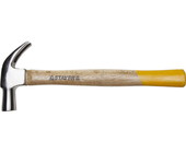 Молоток-гвоздодер 20232_z01 STAYER "STANDARD" кованый, с деревянной ручкой, 450г