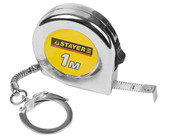 Рулетка Stayer 34140-1_z02 STAYER "MINI", 1мх6мм брелок